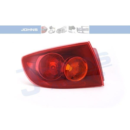 JOHNS Heckleuchte 45 08 87-11