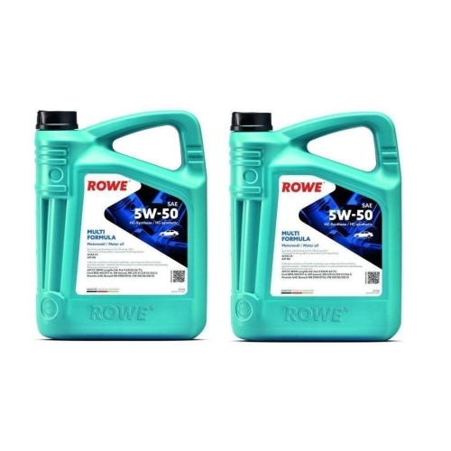 Motoröl ROWE HIGHTEC MULTI FORMULA 5W-50 Dexos 2 VW502.00 505.00 BMW LL-04 10L