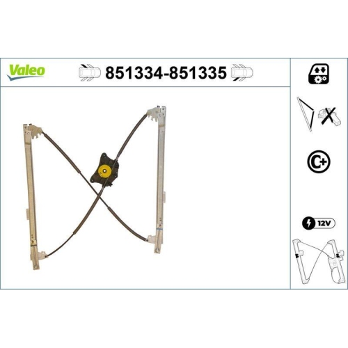 VALEO Fensterheber 851334