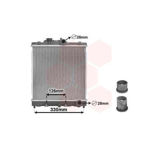 VAN WEZEL K&uuml;hler, Motork&uuml;hlung *** IR PLUS *** 25002067