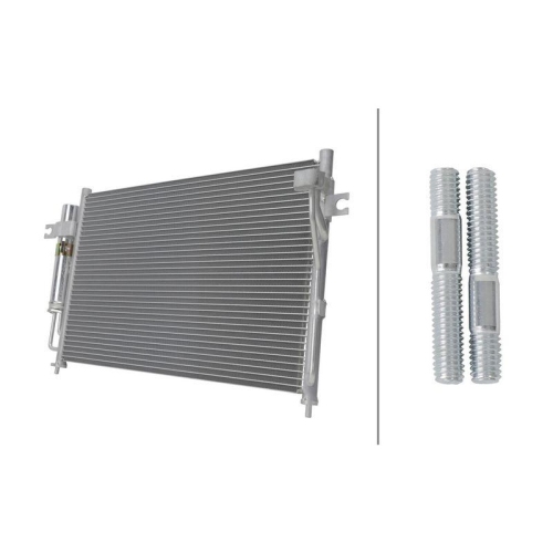 HELLA Kondensator, Klimaanlage >>> Easy2Fit <<< 8FC 366 222-851