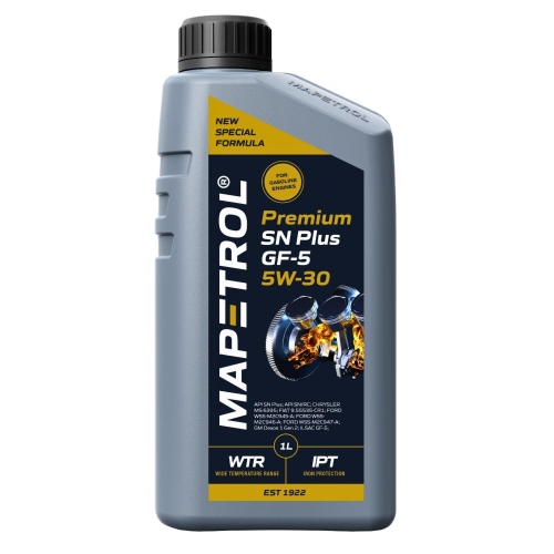 Motor&ouml;l Motoren&ouml;l Mapetrol Premium SN Plus GF-5 5W-30 1 Liter MAP0017