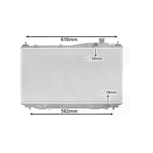 VAN WEZEL K&uuml;hler, Motork&uuml;hlung *** IR PLUS *** 25002113