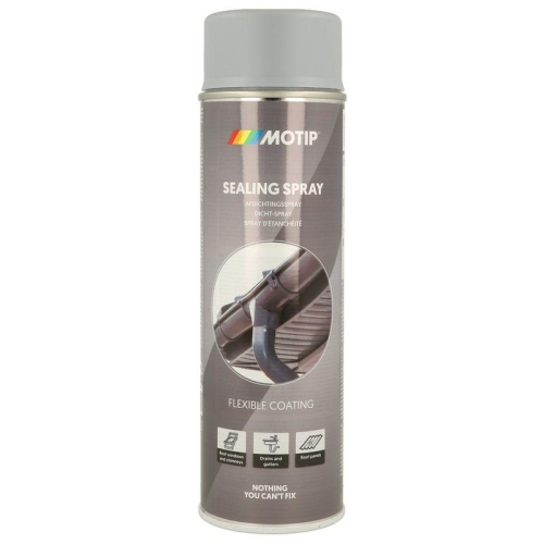 Abdichtspray MOTIP Dichtspray grau 500 ml Sealing Spraydose 07308