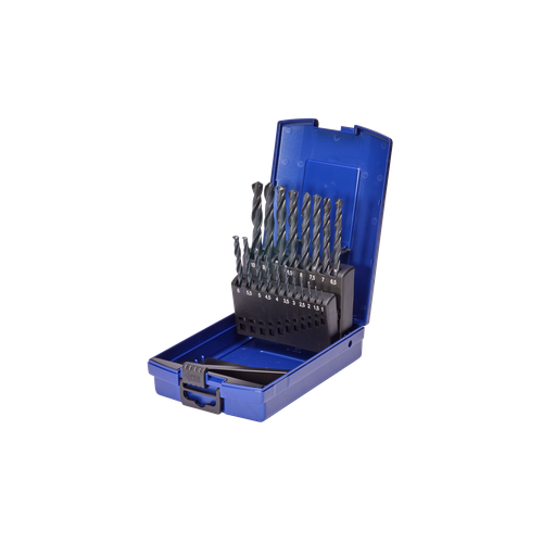 Spiralbohrersatz, HSS-R, 1-10 mm, 19-teilig SW Stahl 81419L