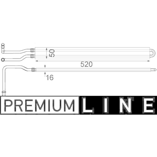MAHLE &Ouml;lk&uuml;hler, Motor&ouml;l BEHR *** PREMIUM LINE *** CLC 229 000P