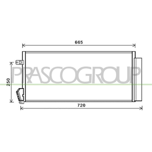 PRASCO Kondensator, Klimaanlage PrascoSelection FT910C001