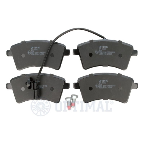 OPTIMAL Bremsbelagsatz, Scheibenbremse BP-12662