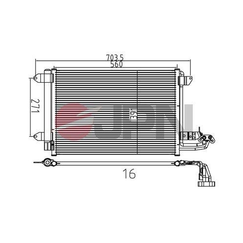 JPN Kondensator, Klimaanlage 60C9140-JPN