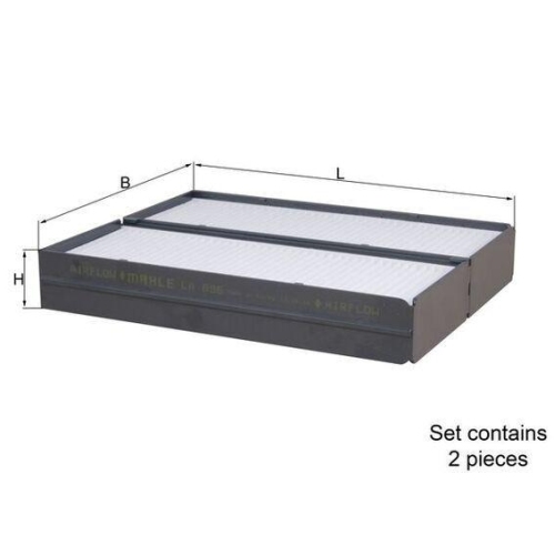 MAHLE Filter, Innenraumluft LA 896/S