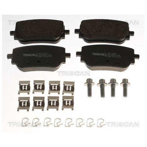 TRISCAN Bremsbelagsatz, Scheibenbremse 8110 232003