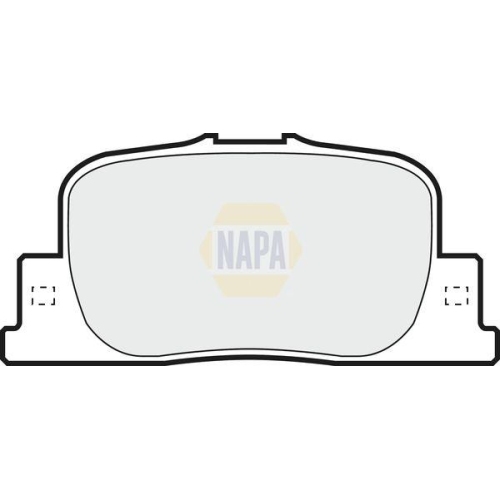 NAPA Bremsbelagsatz, Scheibenbremse NAPA NBP1731