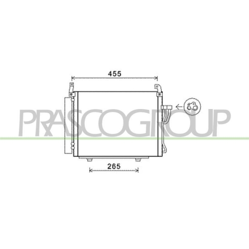 PRASCO Kondensator, Klimaanlage PrascoSelection HN002C002