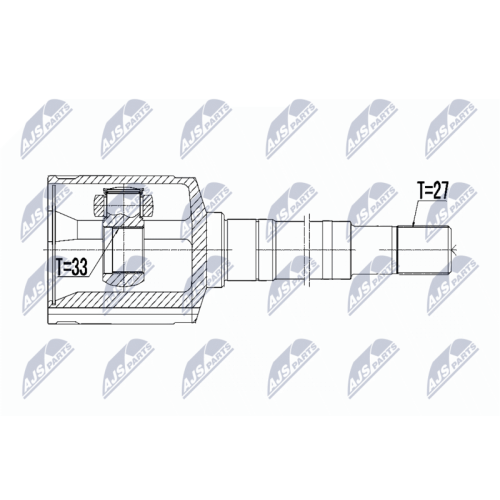 NTY Gelenksatz, Antriebswelle NPW-NS-069