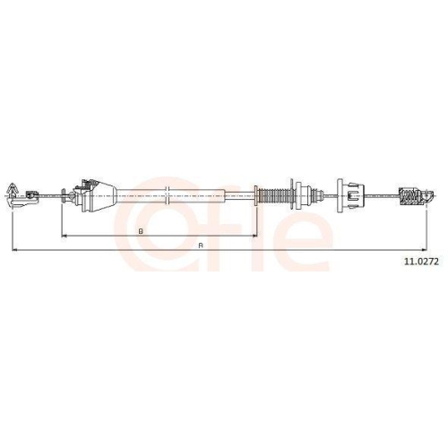 COFLE Gaszug 11.0272