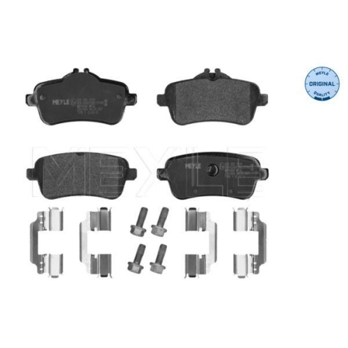 MEYLE Bremsbelagsatz, Scheibenbremse MEYLE-ORIGINAL: True to OE. 025 252 1516