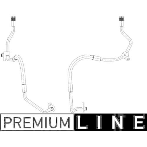 MAHLE Hochdruckleitung, Klimaanlage BEHR *** PREMIUM LINE *** AP 119 000P