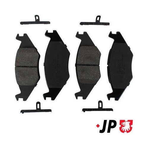 JP GROUP Bremsbelagsatz, Scheibenbremse JP 1163600110