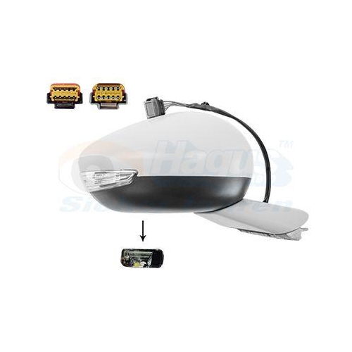 VAN WEZEL Au&szlig;enspiegel * HAGUS * 4082818