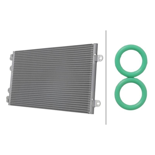 HELLA Kondensator, Klimaanlage >>> Easy2Fit <<< 8FC 366 222-871