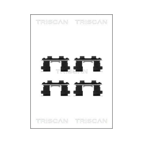 TRISCAN Zubeh&ouml;rsatz, Scheibenbremsbelag 8105 101620