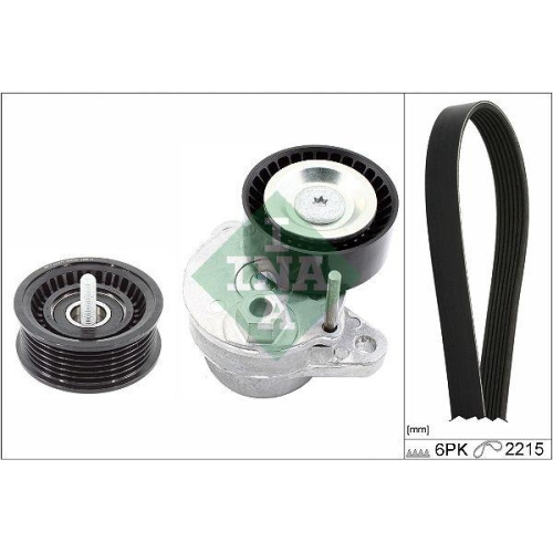 Schaeffler INA Keilrippenriemensatz 529 0499 10