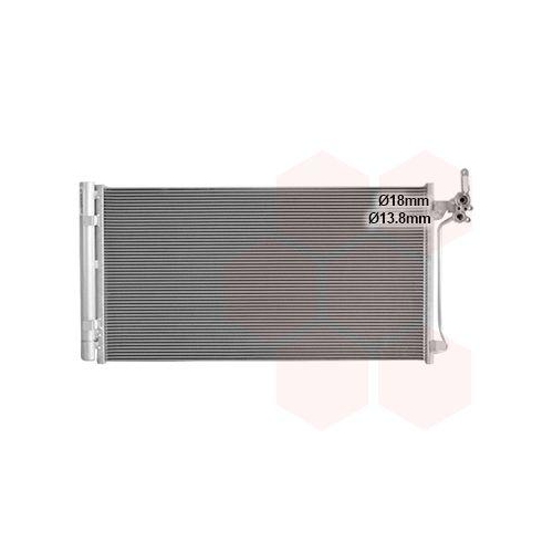 VAN WEZEL Kondensator, Klimaanlage 02015705