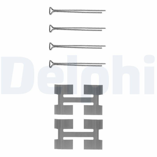 DELPHI Zubeh&ouml;rsatz, Scheibenbremsbelag LX0033