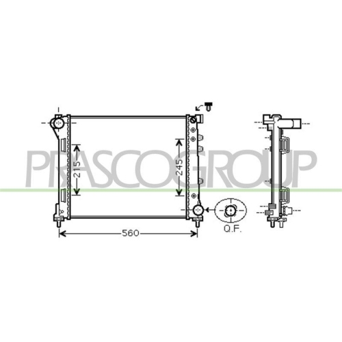 PRASCO K&uuml;hler, Motork&uuml;hlung PrascoSelection FT124R002