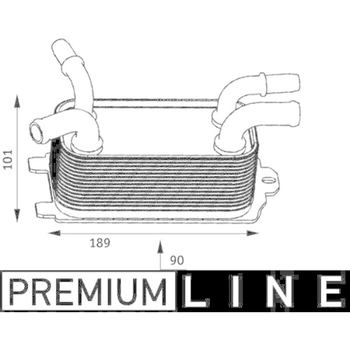 MAHLE &Ouml;lk&uuml;hler, Motor&ouml;l BEHR *** PREMIUM LINE *** CLC 60 000P