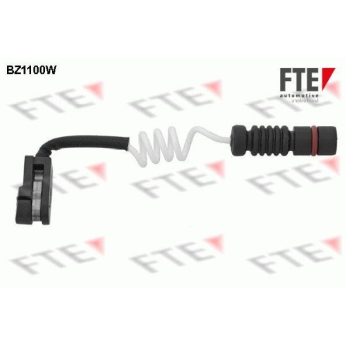 FTE Warnkontakt, Bremsbelagverschleiß