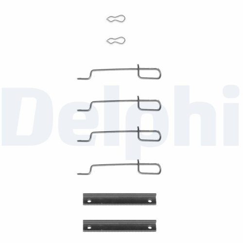 DELPHI Zubeh&ouml;rsatz, Scheibenbremsbelag LX0044