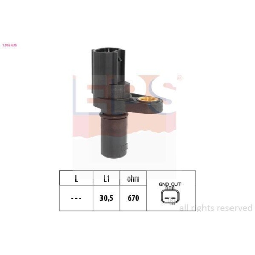 EPS Drehzahlsensor, Automatikgetriebe Made in Italy - OE Equivalent 1.953.635