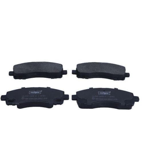 MAXGEAR Bremsbelagsatz, Scheibenbremse 19-3169