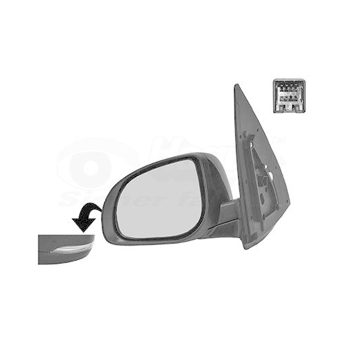 VAN WEZEL Au&szlig;enspiegel * HAGUS * 8248807