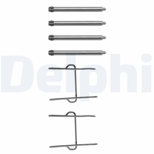 DELPHI Zubeh&ouml;rsatz, Scheibenbremsbelag LX0081
