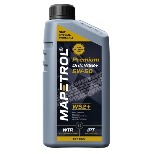 Motor&ouml;l Motoren&ouml;l Mapetrol Premium Drift WS2+ 5W-50 1 Liter MAP0061