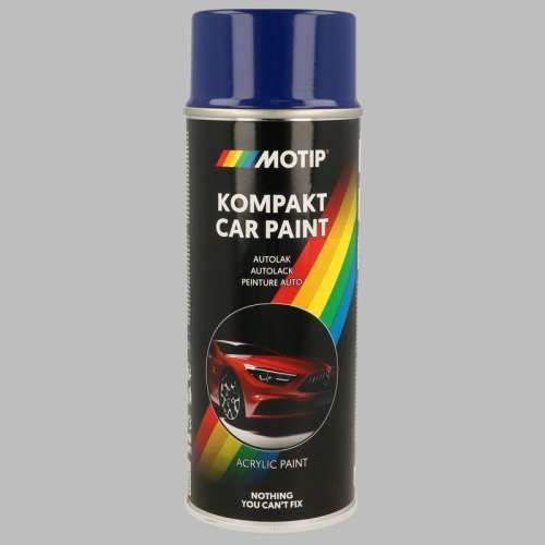 Spr&uuml;hfarbe Autolack Kompakt Spray Kompakt 44860 blau hochgl&auml;nzend 400ml MOTIP