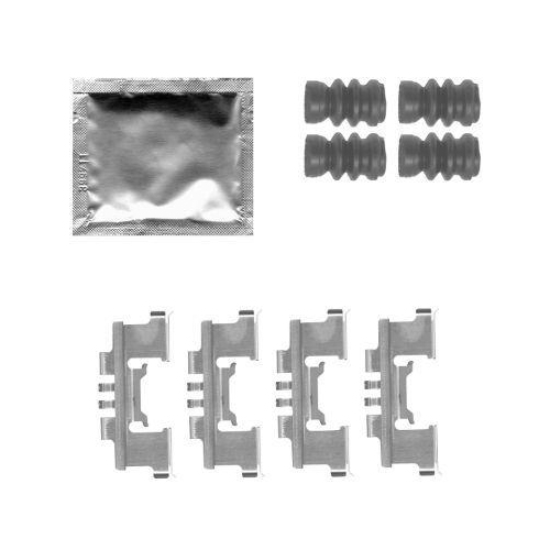 TEXTAR Zubeh&ouml;rsatz, Scheibenbremsbelag 82514000