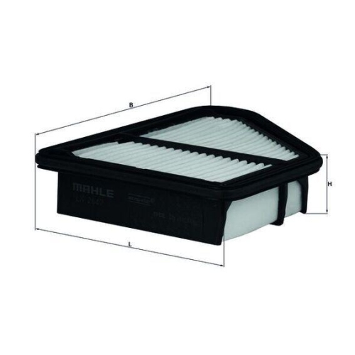 MAHLE Luftfilter LX 2647
