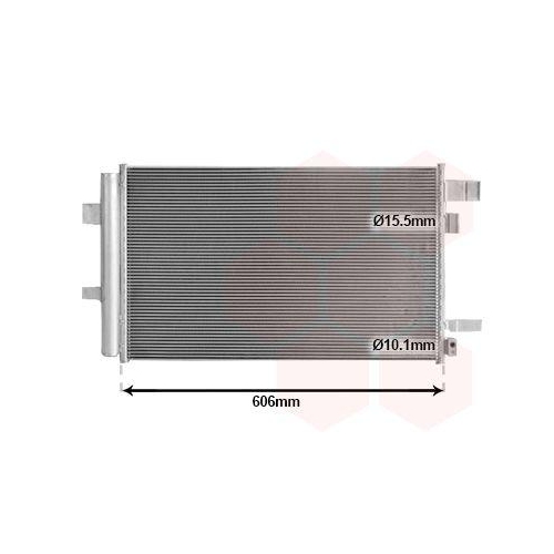 VAN WEZEL Kondensator, Klimaanlage 51015705