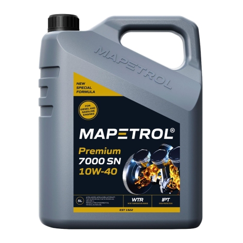 Motor&ouml;l Motoren&ouml;l Mapetrol Premium 7000 SN 10W-40 5 Liter MAP0044