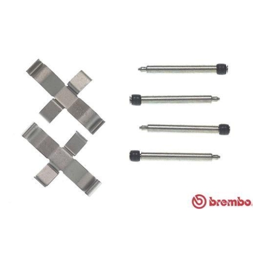 BREMBO Zubehörsatz, Scheibenbremsbelag PRIME LINE A 02 269