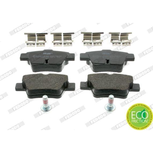 FERODO Bremsbelagsatz, Scheibenbremse PREMIER ECO FRICTION FDB1784