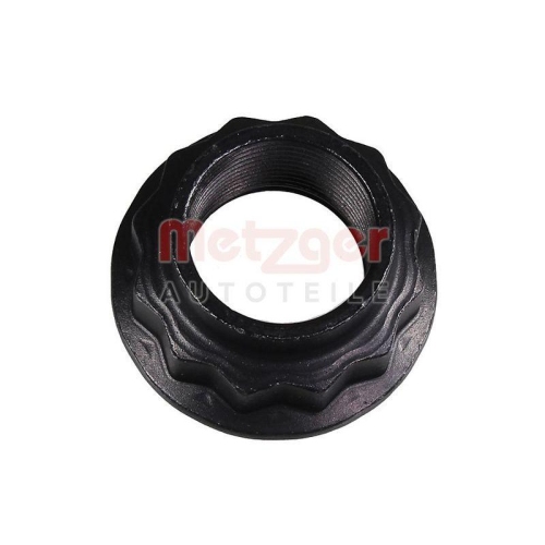 METZGER AUTOTEILE Mutter, Achszapfen ORIGINAL ERSATZTEIL GREENPARTS 6111513