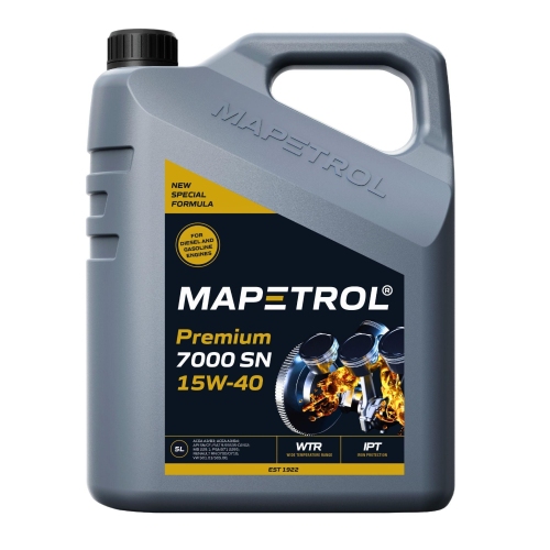 Motor&ouml;l Motoren&ouml;l Mapetrol Premium 7000 SN 15W-40 5 Liter MAP0020