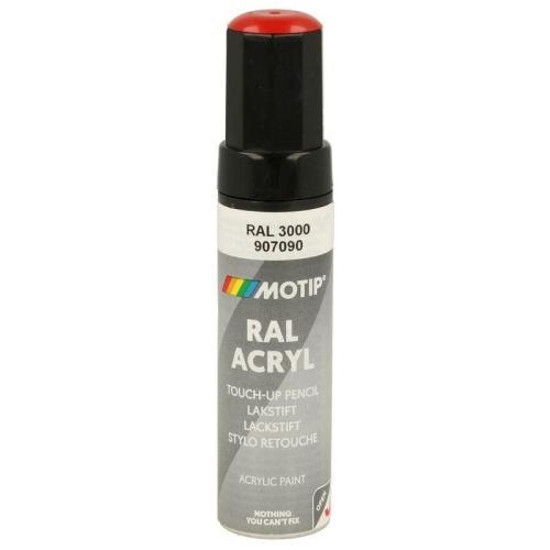 Lackstift Autolackreparatur Autofarbe Kompakt RAL 3000 feuerrot 12 ml