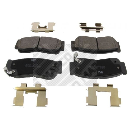 MAPCO Bremsbelagsatz, Scheibenbremse 6020