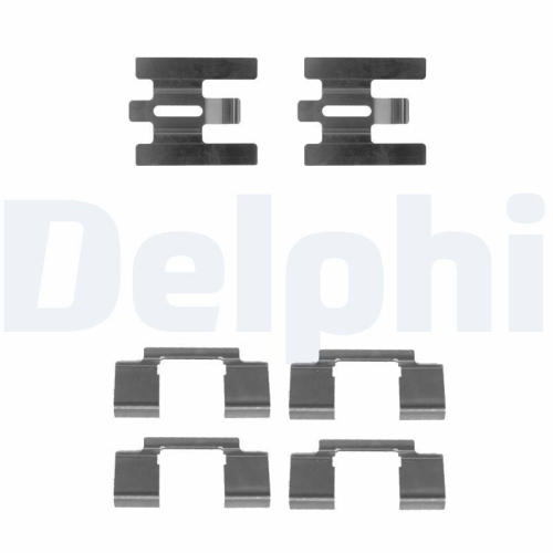 DELPHI Zubeh&ouml;rsatz, Scheibenbremsbelag LX0224