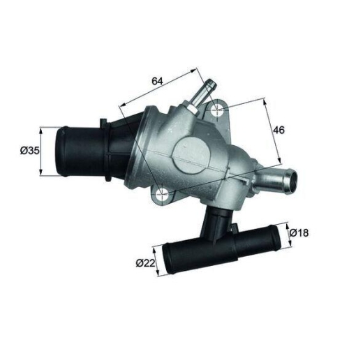 MAHLE Thermostat, K&uuml;hlmittel BEHR TH 29 88